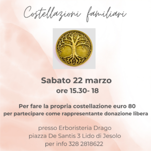 Costellazioni familiari Jesolo